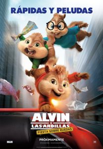 Alvin y las ardillas Aventura sobre ruedas